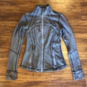 Grey lululemon zip up